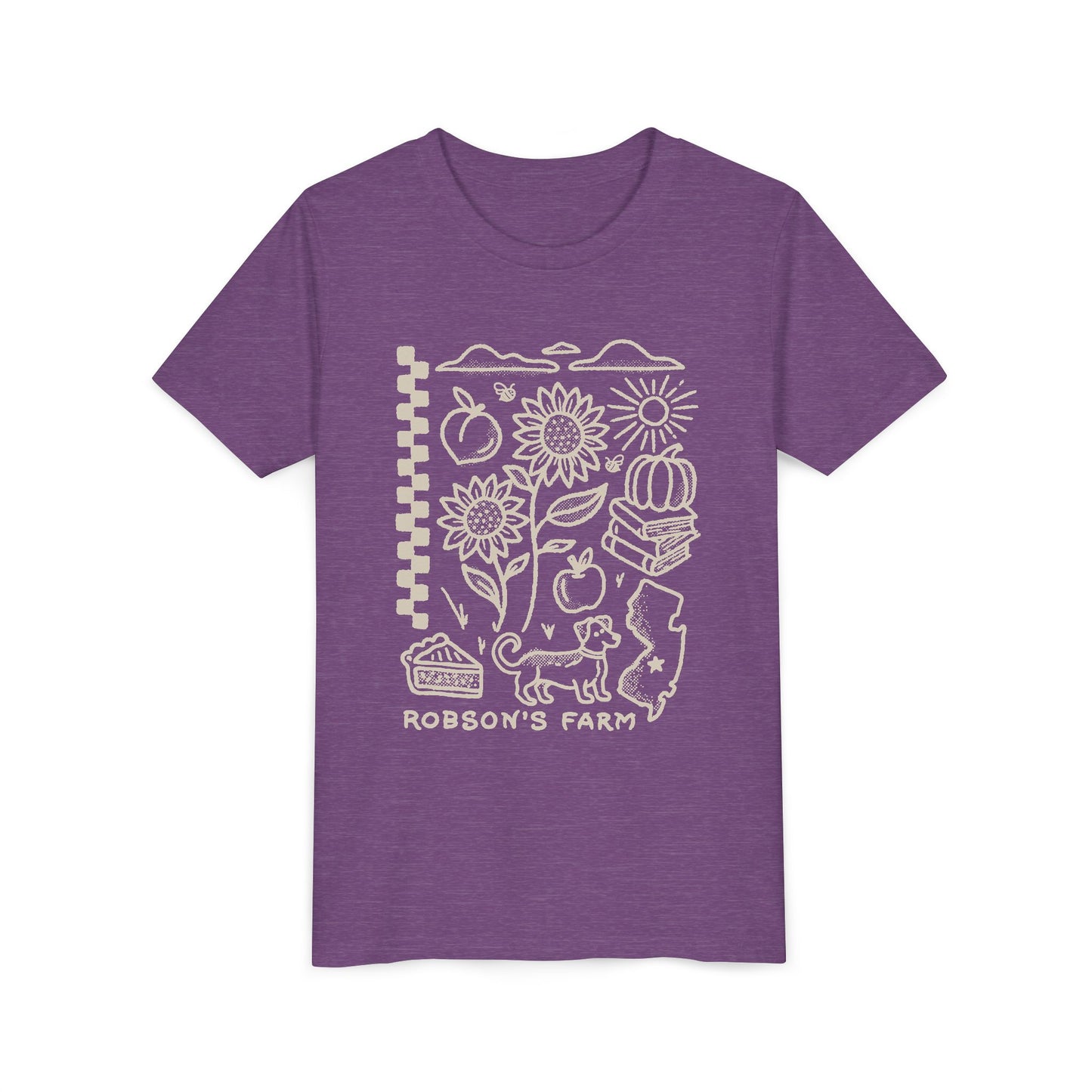 Kids Fall Merch T, Tan Design