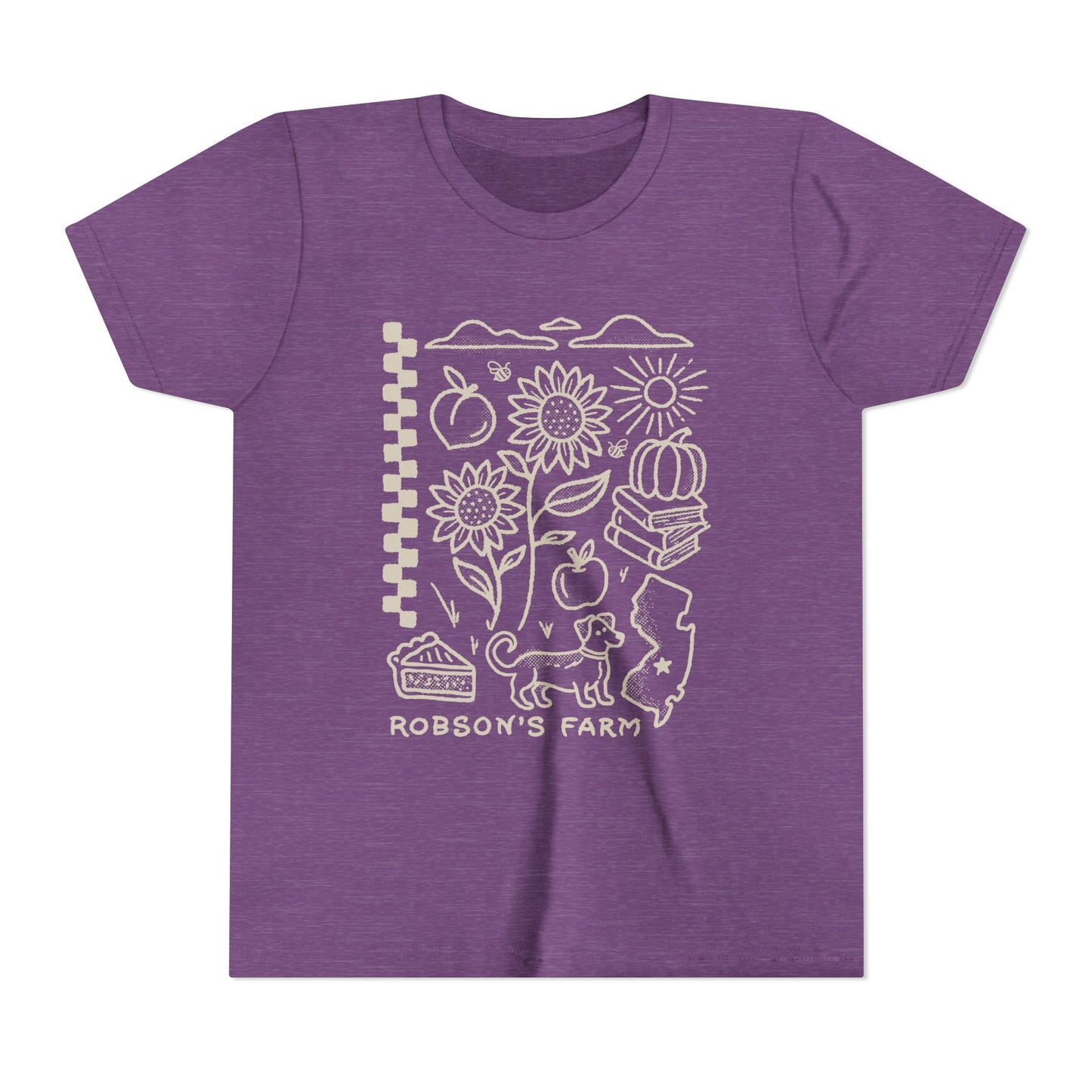 Kids Fall Merch T, Tan Design
