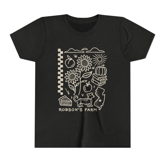 Kids Fall Merch T, Tan Design
