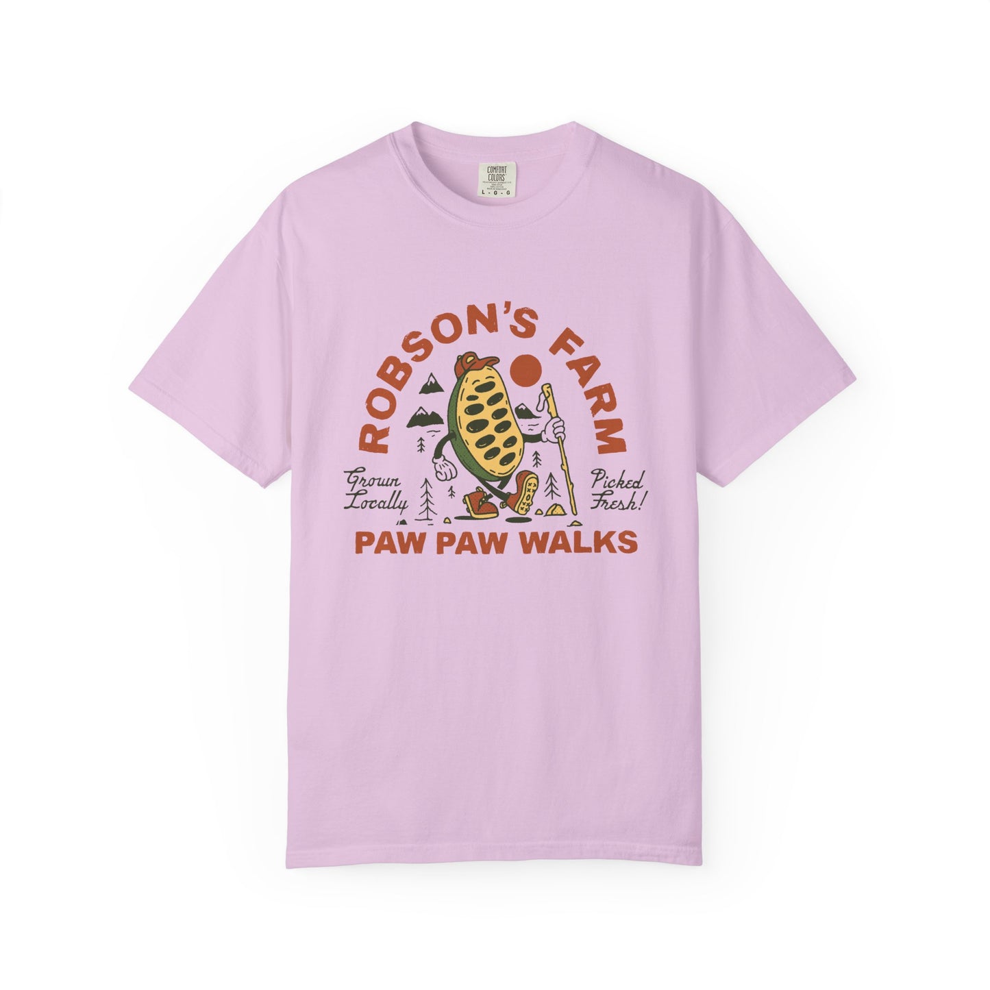 PawPaw Shirt, Yellow Unisex Garment-Dyed T-shirt