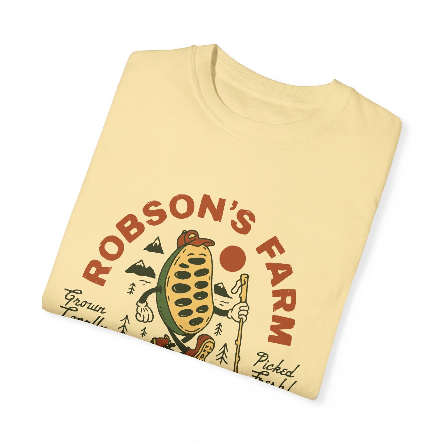 PawPaw Shirt, Yellow Unisex Garment-Dyed T-shirt