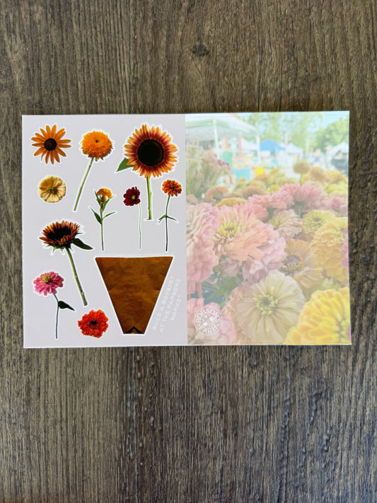 Build a Bouquet Sticker Sheet